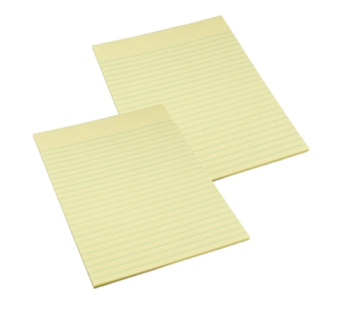 Image of Yellow Ruled Pads- D20 - AVM