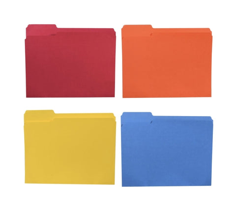 Image of Letter-Size File Folders- D20 - AVM