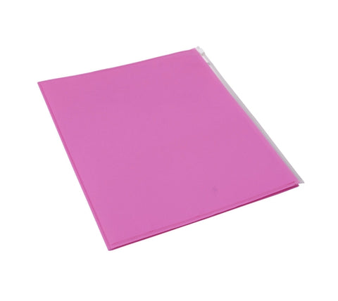 Image of Plastic File Folders with Zip Cover Pockets - AVM