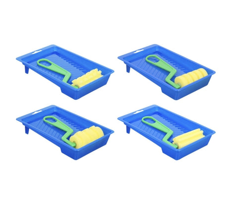 Image of Foam Paint Rollers with Trays - AVM