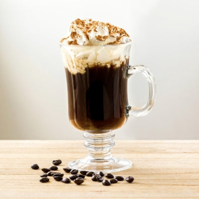 Image of Clear Glass Coffee Mugs- set of 4 - AVM