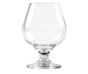 Clear Glass Brandy Snifters- 6 glasses