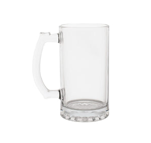Glass Sports Mugs with Handles- 4 count