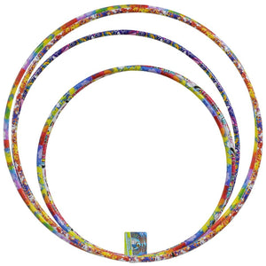 Colorful Assorted Plastic Fun Hoops- 3 count