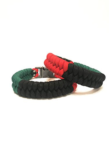 Image of Pan Afrikan Flag Mens & Women Bracelet Jewelry - AVM