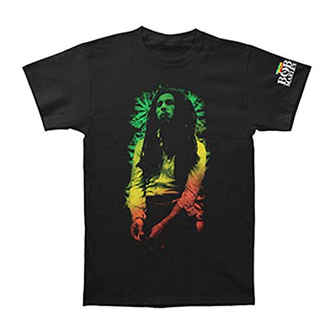 Image of Bob Marley Men's Rasta Leaves T-Shirt - AVM