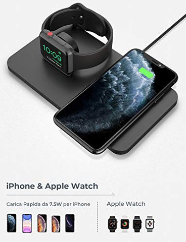 Image of Wireless Charger For iphone, Airpods pro/Airpods 2+ and iwatch series - AVM