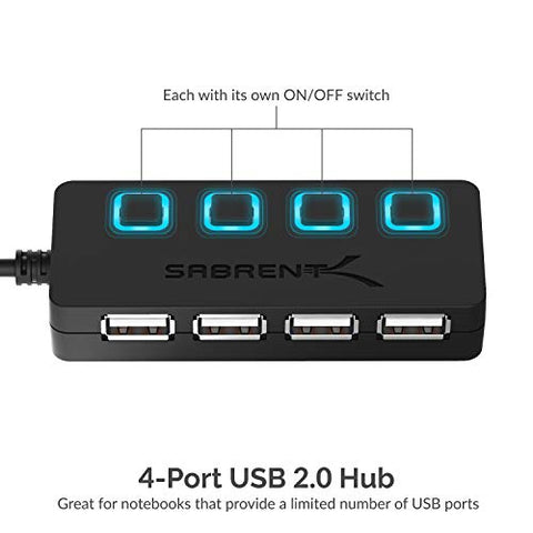 Image of 4-Port USB 2.0 Hub - AVM