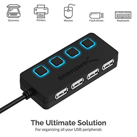 Image of 4-Port USB 2.0 Hub - AVM