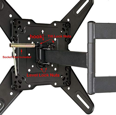 Image of TV Wall Mount kit with Free Magnetic Stud Finder - AVM