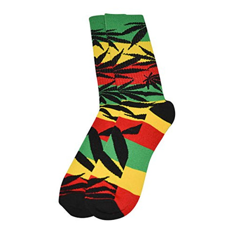 Image of Men's Marijuana Leaf Socks - AVM