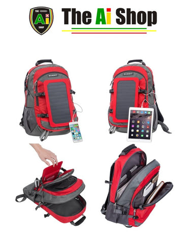 Image of Smart Hiking Backpack, provides solar power - AVM