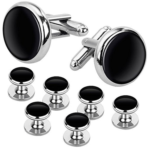 Image of 2 Cufflinks and 6 Studs - AVM