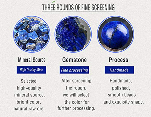 Image of Men Women 8mm Lava Rock - AVM