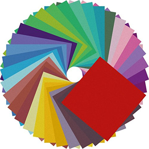 Image of Double Sided Color - 200 Sheets - 20 Colors - 6 Inch Square Easy Fold Paper - AVM