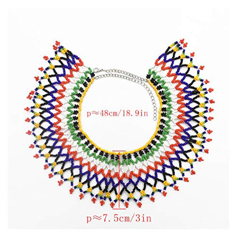 Image of Multicolor Afrikan Necklace - AVM