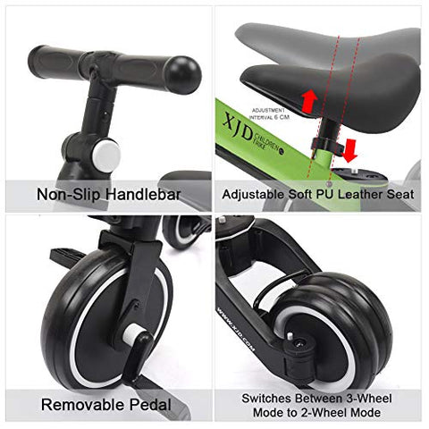 Image of 3 in 1 Kids Tricycles for 1-3 Years Old Kids - AVM