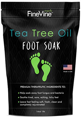 Image of Tea Tree Oil Foot Soak with Epsom Salt - AVM