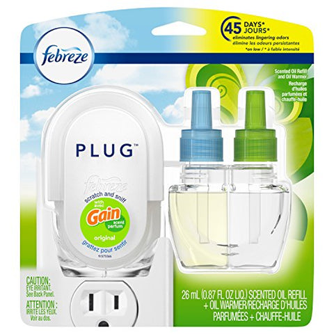 Image of Febreze Plug Odor-Eliminating Air Freshener - AVM