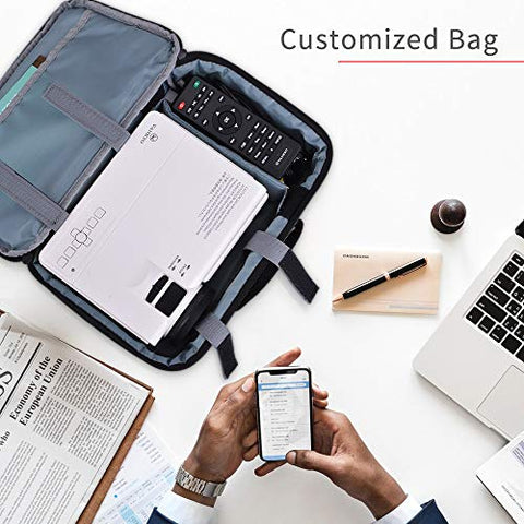 Image of Full HD 1080P and 170'' Mini Portable Projector - AVM