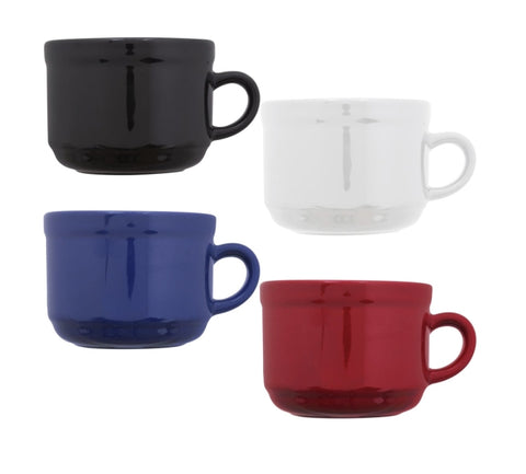 Image of Stoneware Mugs- 4 Count - AVM