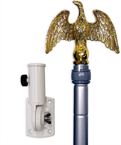 Image of Pan Afrika Decorative Vertical Flag Set - AVM