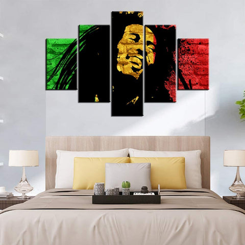 Image of Art Framed Bob Marley Pictures with Inspirational Quotes - AVM