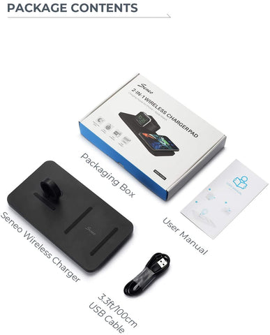 Image of Wireless Charger For iphone, Airpods pro/Airpods 2+ and iwatch series - AVM