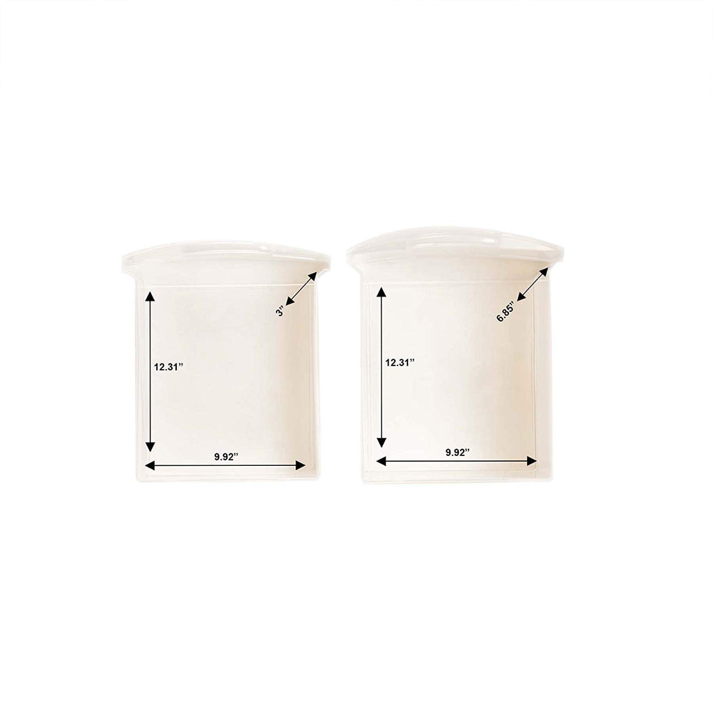 Plastic 4 Drawer Medium Cart - AVM