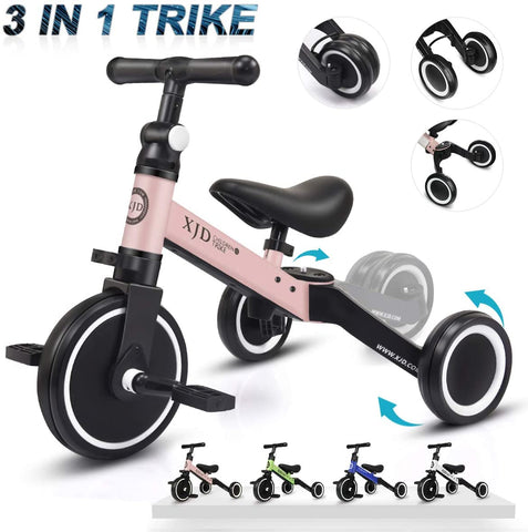 Image of 3 in 1 Kids Tricycles for 1-3 Years Old Kids - AVM