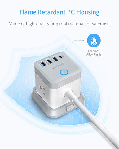 Image of Vertical Cube Mountable Power Outlet - AVM