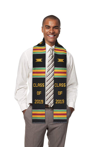 Image of Class of 2020 Kente Graduation Stole - AVM