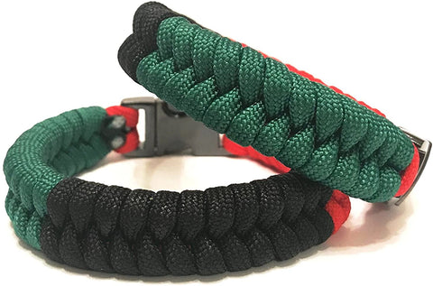 Image of Pan Afrikan Flag Mens & Women Bracelet Jewelry - AVM