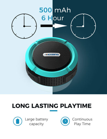 Image of Loud Waterproof Portable Bluetooth Speaker - AVM