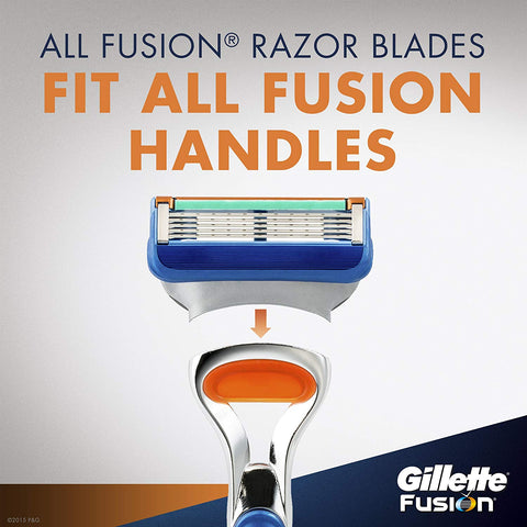 Image of Gillette Fusion Manual Men’s Razor Blade Refills - AVM