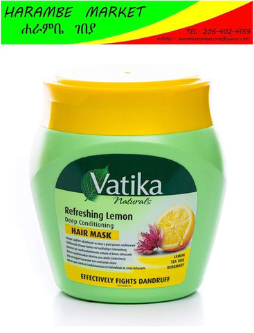 Image of Dabur Vatika Refreshing Deep Conditioning Hair Mask Treatment Cream - AVM