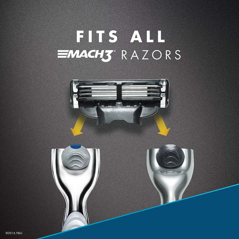 Image of Gillette Mach3 Men’s Razor Blade Refills - AVM