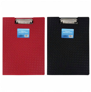 Colorful Plastic Folder Clipboards- 2 count