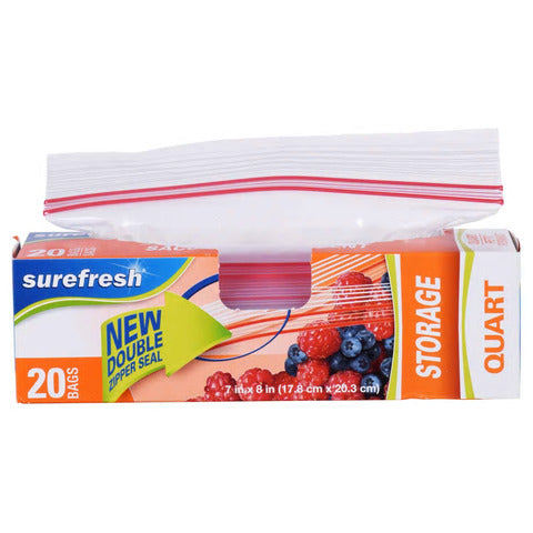 Image of Zipper Snack Bags, 2 Pack - AVM