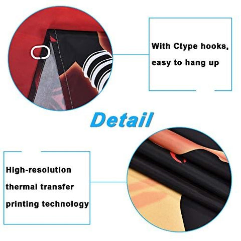 Image of 4 Piece Afro Girl Shower Curtain Sets - AVM