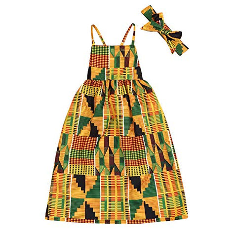 Image of Afrikan Print Clothes Dashiki Style Outfit for girls - AVM