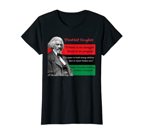 Image of Frederick Douglass Quotes Pan Afrikan Flag - AVM