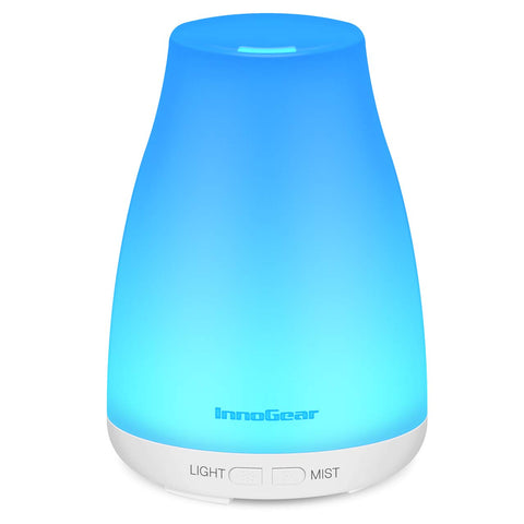 Image of Portable Aromatherapy Essential Oil Diffuser Cool Mist Humidifier with 7 Colors LED Lights A112 - AVM