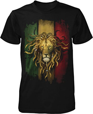 Image of Rastafarian Lion Men's T-Shirt - AVM