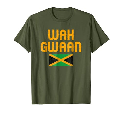 Image of Wah Gwaan Jamaican T-Shirt - AVM