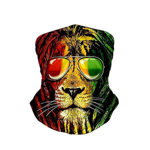 Rastafarian Face Mask Headwear Anti-Dust Headband - AVM