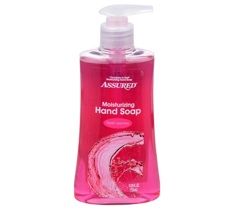 Moisturizing Hand Soap with Fresh Berry Scent- 4 count - AVM