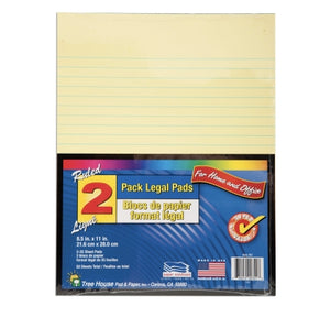 Yellow Ruled Pads- D20 - AVM