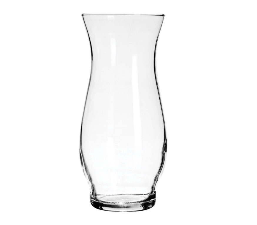 Clear Glass Hurricane Stem Vases - AVM
