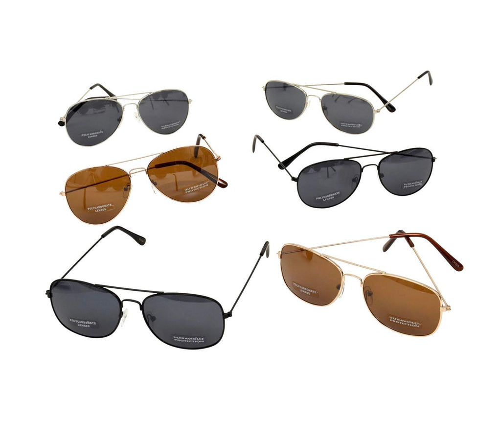 Aviator Sunglasses with Wire Frames- D20 - AVM
